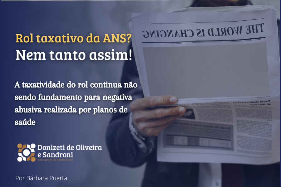 Rol taxativo da ANS? Nem tanto assim!